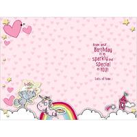 Super-Dooper Daughter My Dinky Me To You Bear Birthday Card Extra Image 1 Preview